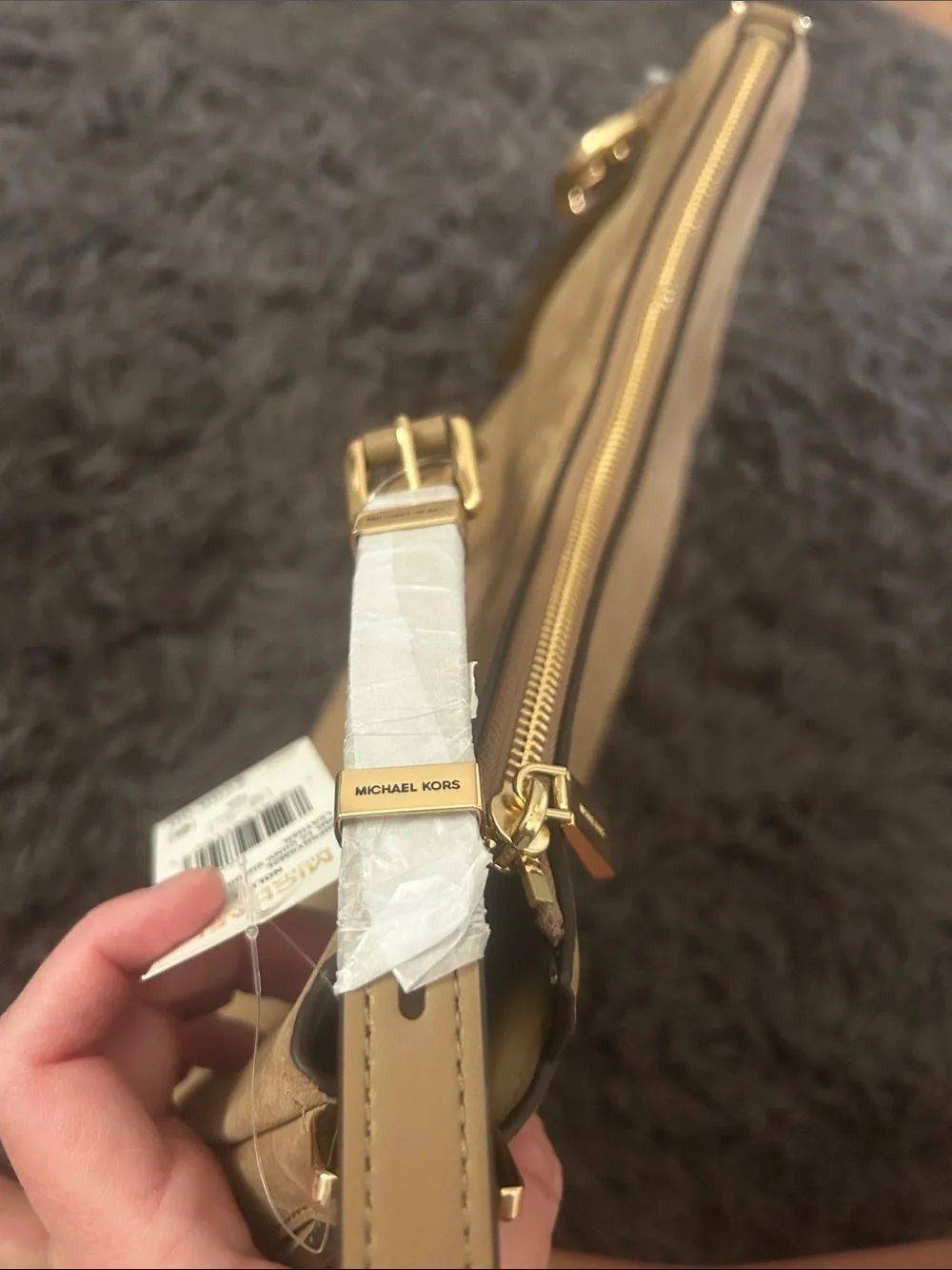 Michael Kors Beige/Tan Shoulder Bag